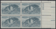 !a! USA Sc# 1198 MNH PLATEBLOCK (UR/27150/a) - Homestead Act - Nuovi