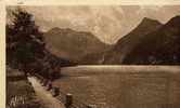 LES PYRENEES    -   Lac D' Oredon, Haute Vallée D' Aure    (Carte Ayant Voyagé En 1936) - Midi-Pyrénées