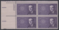 !a! USA Sc# 1200 MNH PLATEBLOCK (UL/27227) - Senator Brian McMahon - Unused Stamps