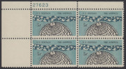 !a! USA Sc# 1237 MNH PLATEBLOCK (UL/27623/a) - Science - Unused Stamps
