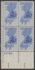 !a! USA Sc# 1247 MNH PLATEBLOCK (LL/27788) - New Jersey Tercentenary - Nuevos