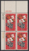 !a! USA Sc# 1271 MNH PLATEBLOCK (UL/28185) Gum Damaged - Florida Settlement - Unused Stamps