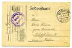 WWI / CARTE DE FRANCHISE / FELDPOSTKARTE / 29 INF. DIV. - 1. Weltkrieg