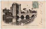 CPA 79 PARTHENAY - Porte Et Pont St Jacques, Vue Prise Sur La Rive Gauche Du Thouet - Parthenay