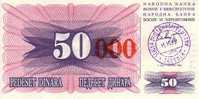 BOSNIE HERZEGOVINE   50 000 Dinara   Daté Du 15-10-1993    Pick 55b     ***** BILLET  NEUF ***** - Bosnia And Herzegovina