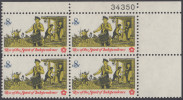 !a! USA Sc# 1479 MNH PLATEBLOCK (UR/34350) - American Bicentennial: Drummer - Unused Stamps