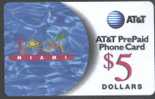 UNITED STATES - PREPAID - AT&T - TROPICAL MIAMI - $5 - AT&T