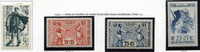 TUNISIE N° 334  à 337 * - Unused Stamps