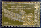 GOLD FOIL "FIRST CONTROLLED MANNED MECHANICAL FLIGHT" DEC. 17,1903 - Dominique (1978-...)