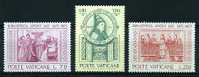 VATICAN / 603-605 / BIBLIOTHEQUE / MEUBLE A LIVRES  / SIXTE IV - Unused Stamps