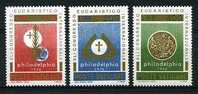 VATICAN / 613-615 / CONGRES PHILADELPHIE / MEDAILLE - Unused Stamps