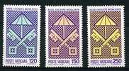 VATICAN / 656-658 / SIEGE VACANT - Unused Stamps