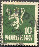 Pays : 352,02 (Norvège : Haakon VII)  Yvert Et Tellier N°:    97 (o) - Used Stamps