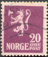 Pays : 352,02 (Norvège : Haakon VII)  Yvert Et Tellier N°:    98 (o) - Oblitérés