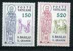 VATICAN / 673-674 / SAINT BASILE LE GRAND - Unused Stamps