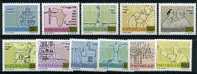 VATICAN / 715-725 / VOYAGE DU PAPE JEAN PAUL II CROIX RELIGION - Unused Stamps