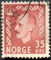 Pays : 352,02 (Norvège : Haakon VII)  Yvert Et Tellier N°:   327 (o) - Gebruikt