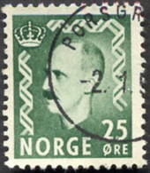 Pays : 352,02 (Norvège : Haakon VII)  Yvert Et Tellier N°:   361 (o) - Oblitérés