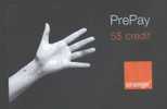 ROMANIA - PREPAID - ORANGE - PREPAY - 5$ BONUS - Rumania