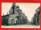 ABLIS ANCIENNE ABBAYE DES MOINES DE JOSAPHAT ET GRANDE RUE CARTE EN BON ETAT - Ablis