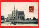 ABLIS  L EGLISE VERS 1910 MARE ABREUVOIR CARTE EN TRES BON ETAT - Ablis