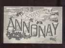 011774 Souvenir D'  Annonay Multivue  édit.B.F. N°68 Belle Carte - Annonay