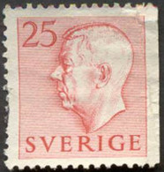 Pays : 452,04 (Suède : Gustave VI Adolphe)  Yvert Et Tellier N° :  360 (o) ; Michel 370 Dr - Used Stamps