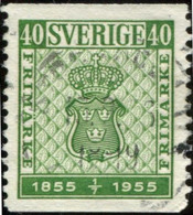 Pays : 452,04 (Suède : Gustave VI Adolphe)  Yvert Et Tellier N° :  396 (o) - Gebruikt