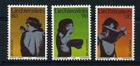 LICHTENSTEIN / 666-668 / ANNEE DE L ENFANT - Unused Stamps