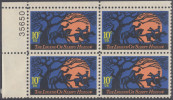 !a! USA Sc# 1548 MNH PLATEBLOCK (UL/35650) (Gum Slightly Damaged) - Legend Of Sleepy Hollow - Unused Stamps