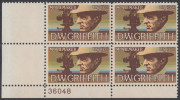 !a! USA Sc# 1555 MNH PLATEBLOCK (LL/36048) - DW Griffith - Unused Stamps