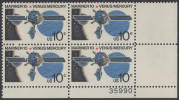 !a! USA Sc# 1557 MNH PLATEBLOCK (LR/35990) (Gum Damaged) - Marine 10; Venus And Mercury - Ungebraucht