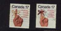 CANADA ° 1979 N° 701 702 YT - Usados