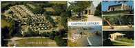 CPSM 29 CLOHARS CARNOET - Camping Le Quinquis (Double Carte) - Clohars-Carnoët