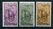 VATICAN / 463-465 / NOEL / NATIVITE / PEINTURE  SCORZELLY - Neufs