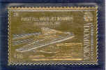 GOLD FOIL "FIRST ALL WING JET BOMBER",  OCTOBER 21, 1947 - Dominique (1978-...)