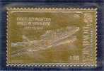 GOLD FOIL "FIRST JET FIGHTER USED IN WARFARE", JULY 18, 1942 - Dominique (1978-...)