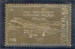 GOLD FOIL "FIRST TRANSATLANIC SUPERSONIC AIRLINER", MAY 25, 1976 - Dominique (1978-...)