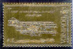 GOLD FOIL "FIRST INTERNATIONAL AIR MEET", AUGUST 1909 - Dominica (1978-...)