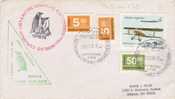 ARGENTINA USED COVER 1978 ANTARTIC DIFF. CANCELED BAR - Other & Unclassified