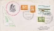 ARGENTINA USED COVER 1978 ANTARTIC DIFF. CANCELED BAR - Otros & Sin Clasificación