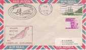 USA USED COVER 1983 ANTARTIC DIFF. CANCELED BAR - Otros & Sin Clasificación