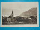 74) Talloires - N° 25009 C -  EDIT Braun - L'eglise Et Le Roc De Chére  - Tres Belle Carte - Talloires