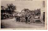 82 MOISSAC Rue Faubourg Guillerand Et Place Ste Blanche Cpa Animée Les Grandes Inondations Du Midi (1930) - Moissac