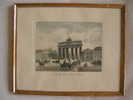 BERLIN    HANDCOLORIERTER LITHO   UM 1860 - Litografia