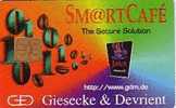 CARTE A PUCE SMART CAFE JAVA GIESECKE ET DEVRIENT RARE - Exhibition Cards