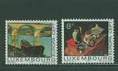 CC0055 Europa Pont De Remich Nature Morte 856 à 857 Luxembourg 1975 Neuf ** - Unused Stamps