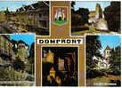 Carte Postale   61. Domfront  Les Commerces De La Rue Du Maréchal Foch - Domfront