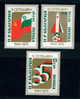 + 2885 Bulgaria 1979 Intercosmos **MNH /ROCKET FLOWERS PARACHUTE /35 Jahre Volksregierung Und Volksarmee - Parachutespringen