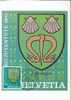 SUISSE CARTE MAXIMUM NUM YVERT 1139 BLASON ARMOIRIE COMMUNALE UFFIKON - Maximumkarten (MC)